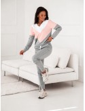 Women\'s gray-powder tracksuit set FI581 - Online store - Boutique